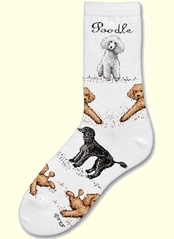 Poodle Socks from Critter Socks