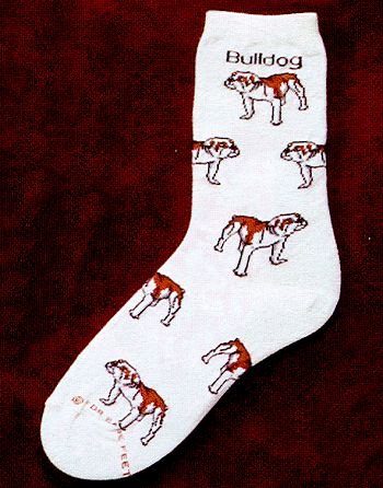 Bulldog Socks from Critter Socks