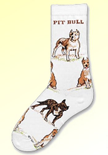 Pit Bull Staffordshire Terrier Socks from Critter Socks