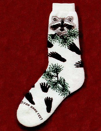 Raccoons Stylish Fully Cushioned Socks