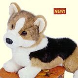 Stuffed Plush Tri Corgi from Stuffed Ark